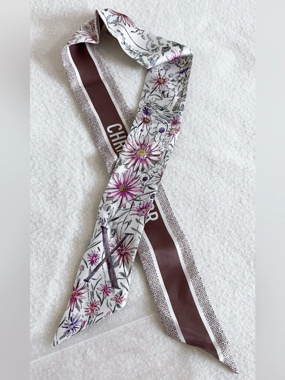 Dior Jardin D’hiver Mitzah Silk Scarf